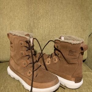 SOREL EXPLORER™ II JOAN FAUX FUR WATERPROOF  BOOT
